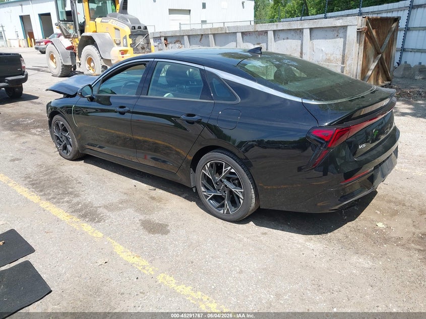 2025 Kia K5 VIN KNAG64J70S5268193 IAAI salvage auction — FRONT END, Salvage Title, sold $4,600 on 2026-07-27 (photo 3)