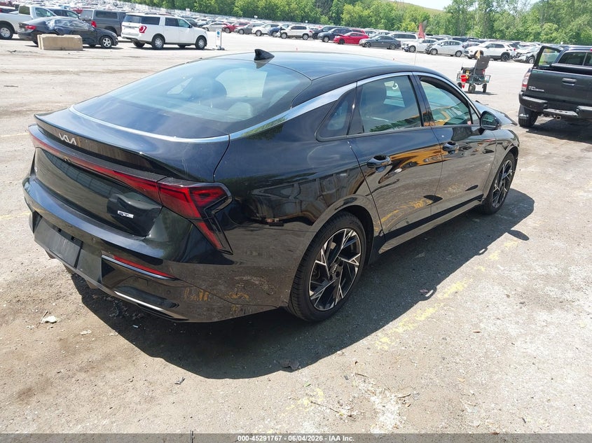 2025 Kia K5 VIN KNAG64J70S5268193 IAAI salvage auction — FRONT END, Salvage Title, sold $4,600 on 2026-07-27 (photo 4)