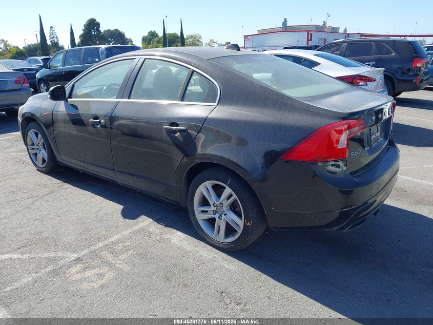 2014 Volvo S60 VIN YV1612FHXE1285835 IAAI salvage auction — SIDE, Clear - Dealer Only (California), sold $800 on 2026-07-30 (photo 3)