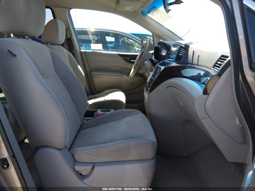 2011 Nissan Quest VIN JN8AE2KP7B9005498 IAAI salvage auction — REAR END, Salvage (Colorado), sold $825 on 2026-07-14 (photo 5)