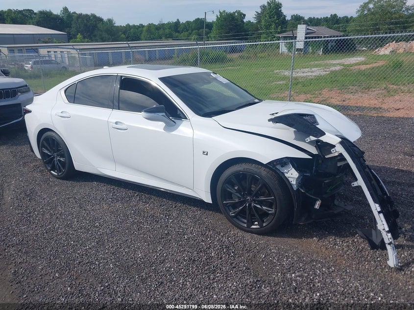 2021 Lexus Is VIN JTHGZ1E27M5022170 IAAI salvage auction — FRONT END, Salvage (South Carolina), sold $13,000 on 2026-07-19 (photo 1)