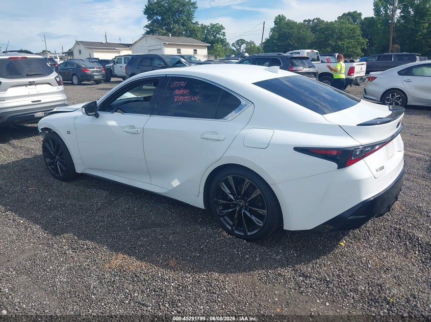 2021 Lexus Is VIN JTHGZ1E27M5022170 IAAI salvage auction — FRONT END, Salvage (South Carolina), sold $13,000 on 2026-07-19 (photo 3)