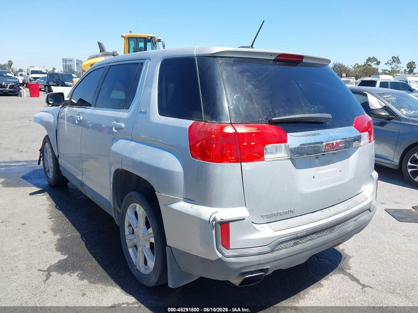 2017 Gmc Terrain VIN 2GKALMEK4H6348498 IAAI salvage auction — FRONT END, Salvage (California), sold $900 on 2026-07-09 (photo 3)