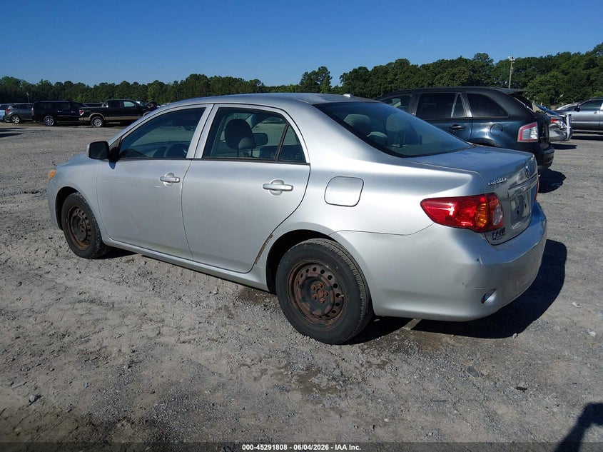 2009 Toyota Corolla VIN JTDBL40E99J021813 IAAI salvage auction — NORMAL WEAR, Clear (South Carolina), sold $2,050 on 2026-07-07 (photo 3)