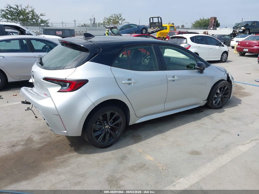 2024 Toyota Corolla VIN JTNC4MBE6R3216749 IAAI salvage auction — FRONT & REAR, Salvage (California), sold $2,500 on 2026-07-15 (photo 4)