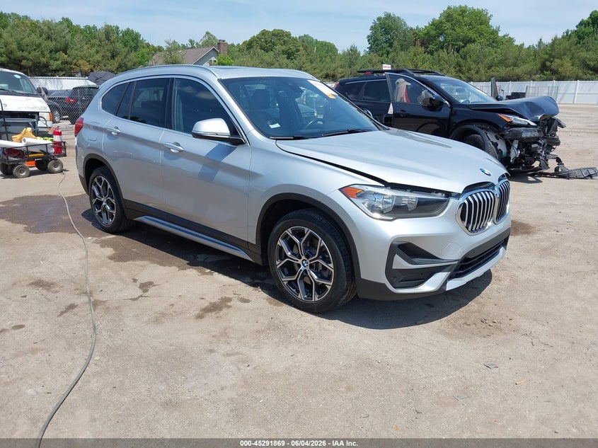 2021 BMW X1 VIN WBXJG7C06M5T46361 — IAAI salvage auction photo