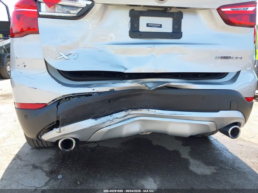 2021 BMW X1 VIN WBXJG7C06M5T46361 IAAI salvage auction — REAR END, Salvage Title, sold $7,225 on 2026-07-21 (photo 6)
