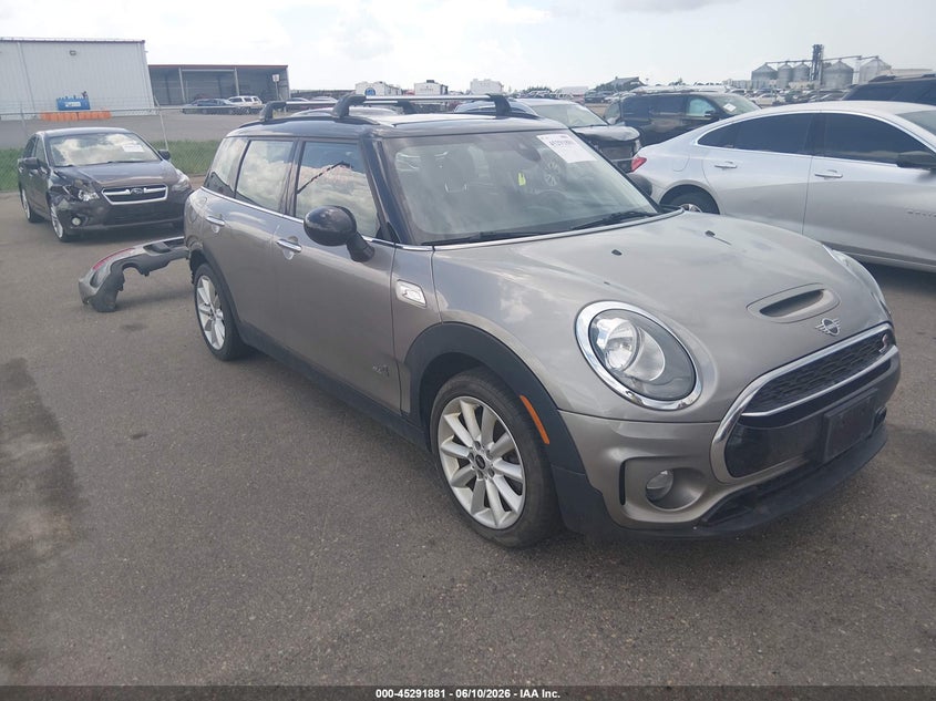 2019 Mini Clubman VIN WMWLU5C55K2G04690 IAAI salvage auction — REAR END, Salvage (Minnesota), sold $1,950 on 2026-08-10 (photo 1)