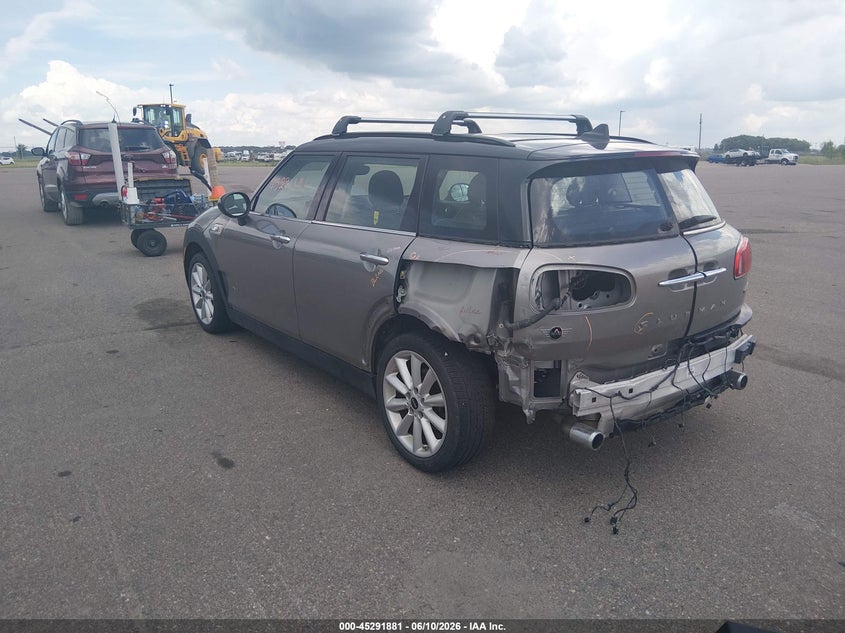2019 Mini Clubman VIN WMWLU5C55K2G04690 IAAI salvage auction — REAR END, Salvage (Minnesota), sold $1,950 on 2026-08-10 (photo 3)