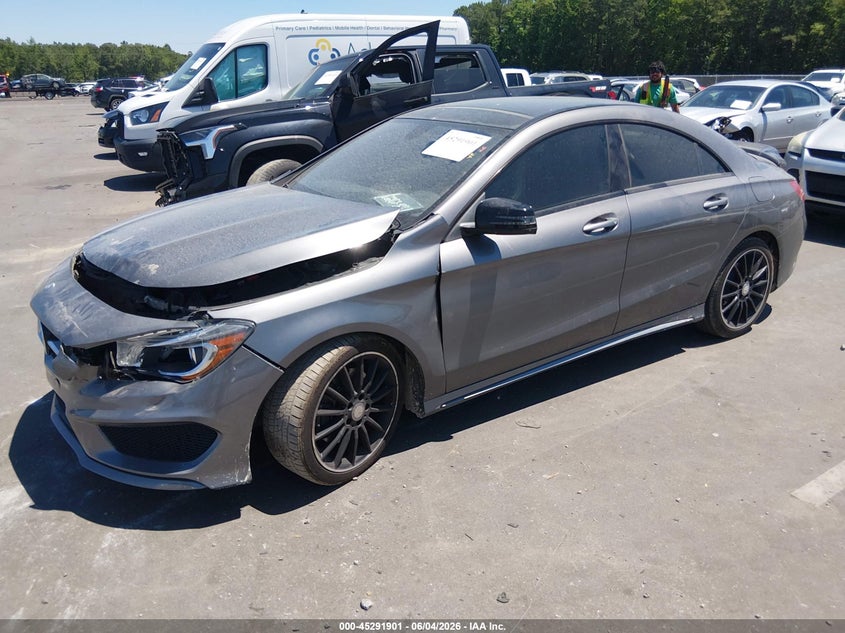 2014 Mercedes-benz Cla-klasse VIN WDDSJ4EB7EN028305 IAAI salvage auction — FRONT END, Salvage Title, sold $1,925 on 2026-07-15 (photo 2)