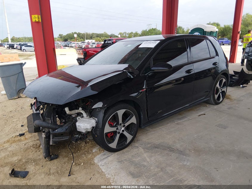 2016 Volkswagen Golf gti VIN 3VW5T7AU4GM061427 IAAI salvage auction — FRONT END, Salvage Title, sold $1,650 on 2026-07-07 (photo 2)