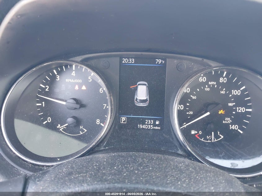 2020 Nissan Rogue VIN KNMAT2MTXLP534355 IAAI salvage auction — FRONT END, Salvage (Texas), sold $2,575 on 2026-07-24 (photo 7)