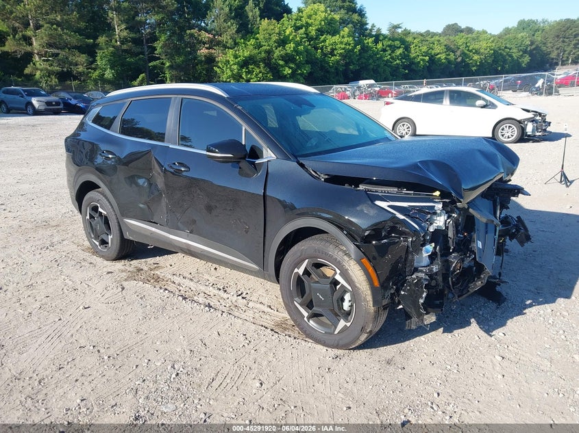 2026 Kia Sportage VIN KNDPVDDG1T7333138 IAAI salvage auction — ENGINE DAMAGE, Salvage Title, sold $5,000 on 2026-07-31 (photo 1)
