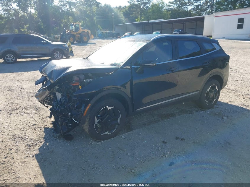 2026 Kia Sportage VIN KNDPVDDG1T7333138 IAAI salvage auction — ENGINE DAMAGE, Salvage Title, sold $5,000 on 2026-07-31 (photo 2)