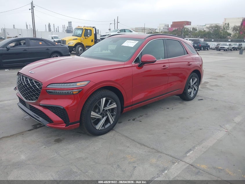 2026 Genesis Gv70 VIN 5NMMDDTCXTH046491 IAAI salvage auction — FRONT & REAR, Salvage Title, sold $13,550 on 2026-07-29 (photo 2)
