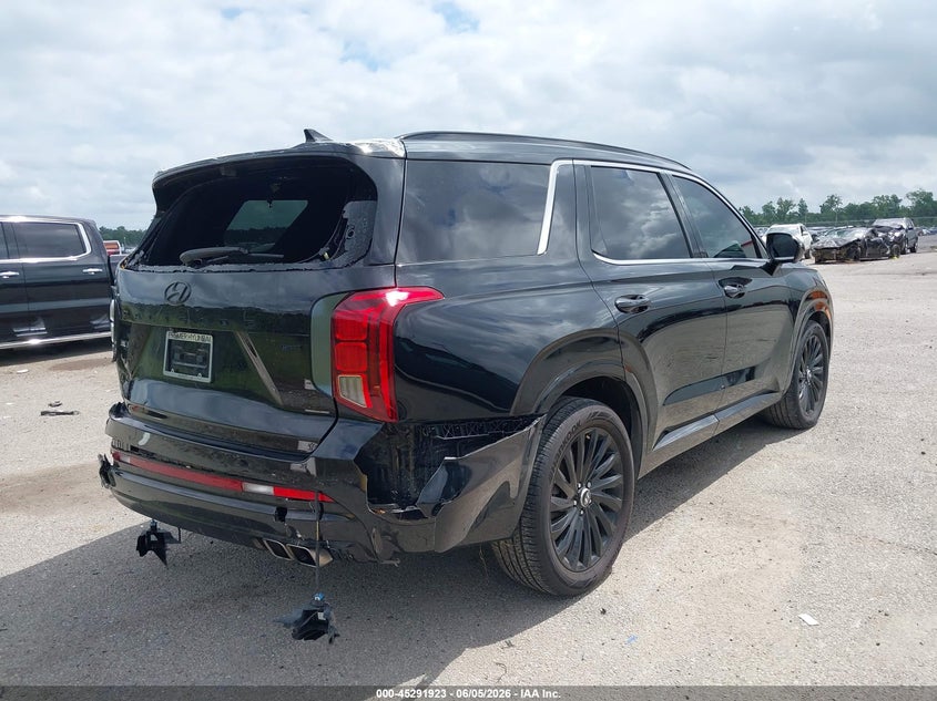 2024 Hyundai Palisade VIN KM8R7DGE3RU800871 IAAI salvage auction — REAR END, Salvage (Louisiana), sold $19,450 on 2026-07-28 (photo 4)