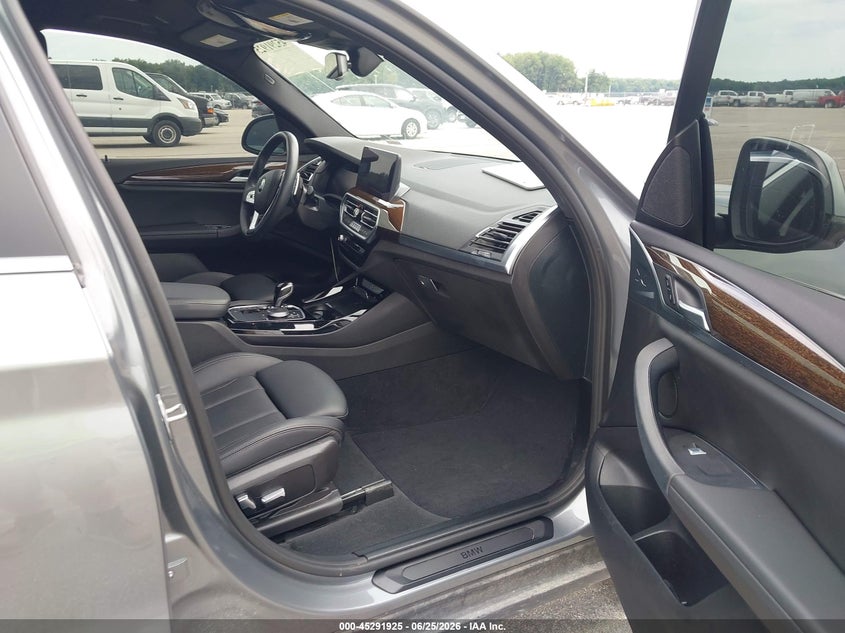 2023 BMW X3 VIN 5UX53DP00P9S55312 IAAI salvage auction — FRONT END, Salvage (Indiana), sold $9,300 on 2026-07-30 (photo 5)
