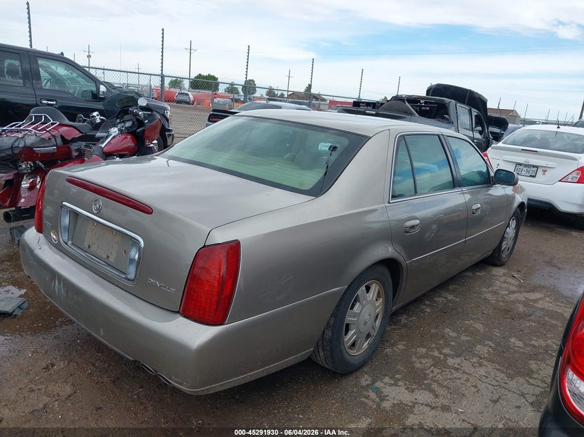 2004 Cadillac Deville VIN 1G6KD54Y94U199996 IAAI salvage auction — LEFT FRONT, Original (Texas), sold $850 on 2026-09-22 (photo 4)