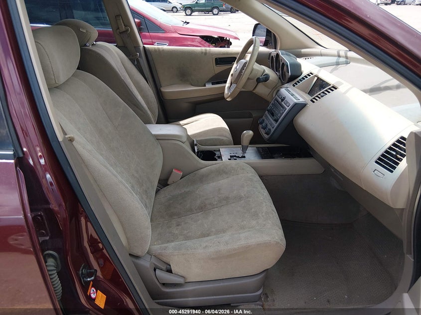 2005 Nissan Murano VIN JN8AZ08W15W416375 IAAI salvage auction — NORMAL WEAR, Clear (Colorado), sold $325 on 2026-07-14 (photo 5)