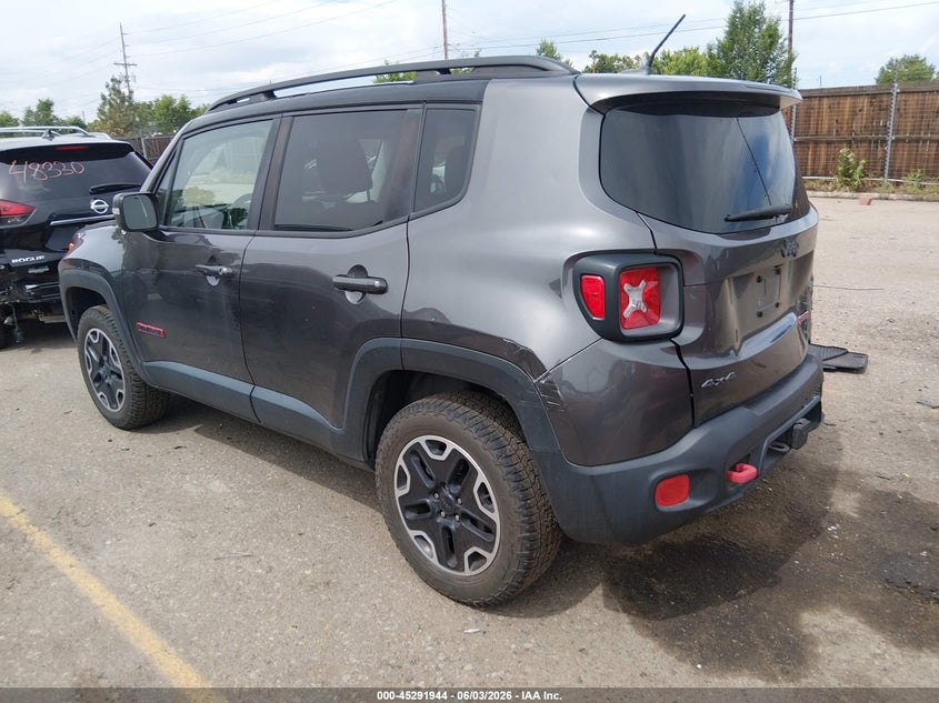 2017 Jeep Renegade VIN ZACCJBCB8HPF26420 IAAI salvage auction — RIGHT REAR, Salvage Title, sold $1,475 on 2026-07-21 (photo 3)