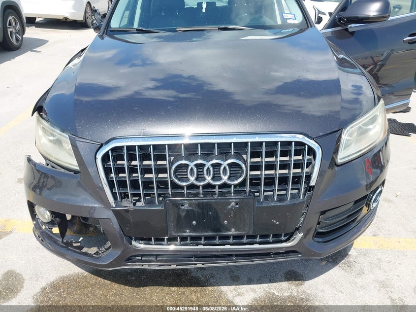 2016 Audi Q5 VIN WA1C2AFP6GA016610 IAAI salvage auction — FRONT & REAR, Salvage (Texas), sold $350 on 2026-07-30 (photo 6)