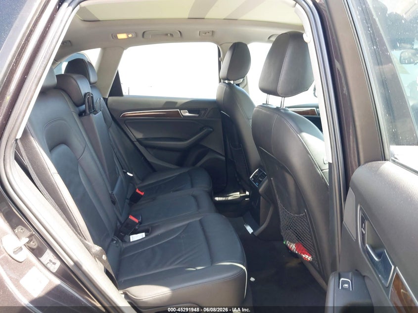 2016 Audi Q5 VIN WA1C2AFP6GA016610 IAAI salvage auction — FRONT & REAR, Salvage (Texas), sold $350 on 2026-07-30 (photo 8)