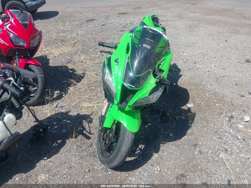 2016 Kawasaki Zx VIN JKAZXCR15GA000543 IAAI salvage auction — ROLLOVER, Salvage Title, sold $2,050 on 2026-07-28 (photo 5)