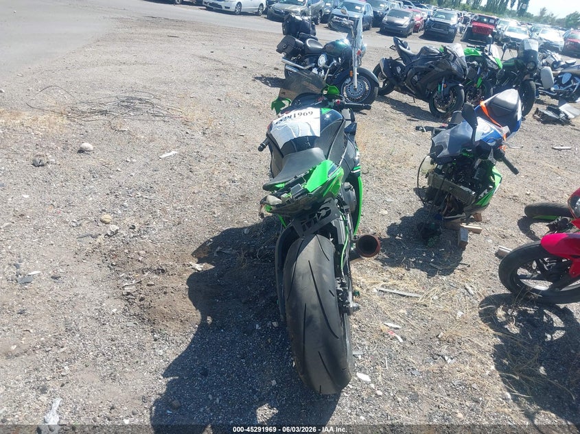 2016 Kawasaki Zx VIN JKAZXCR15GA000543 IAAI salvage auction — ROLLOVER, Salvage Title, sold $2,050 on 2026-07-28 (photo 6)