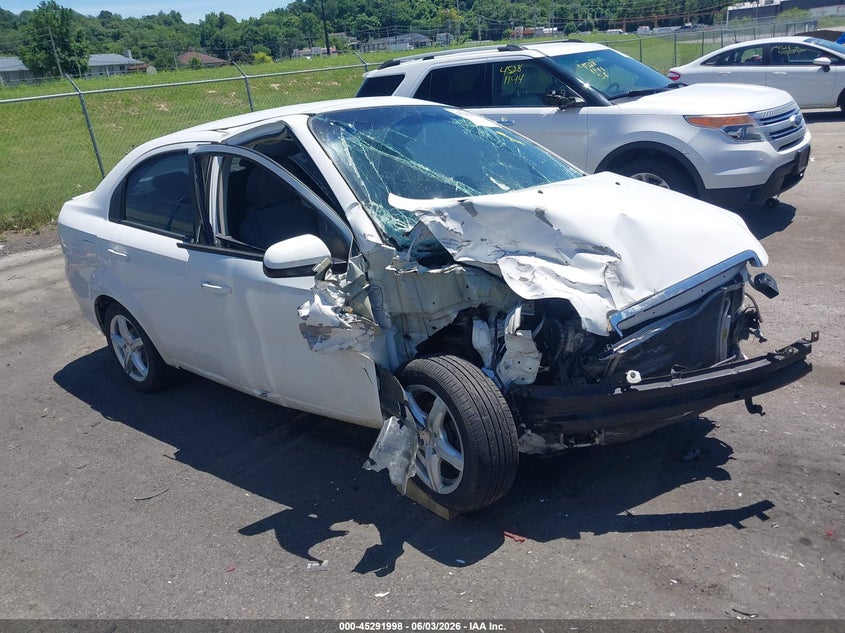 2010 Chevrolet Aveo VIN KL1TD5DE3AB129707 IAAI salvage auction — RIGHT FRONT, Junk (Missouri), sold $175 on 2026-07-07 (photo 1)