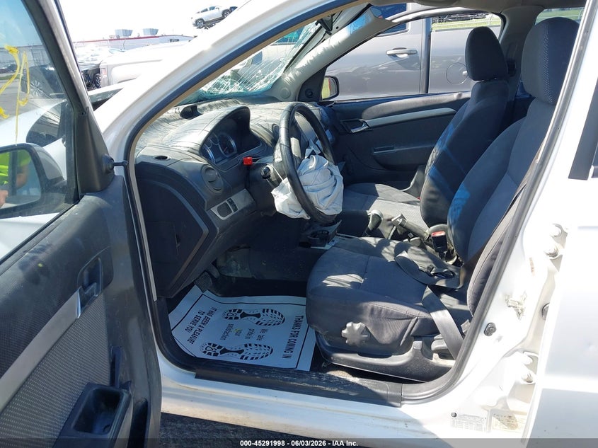 2010 Chevrolet Aveo VIN KL1TD5DE3AB129707 IAAI salvage auction — RIGHT FRONT, Junk (Missouri), sold $175 on 2026-07-07 (photo 5)
