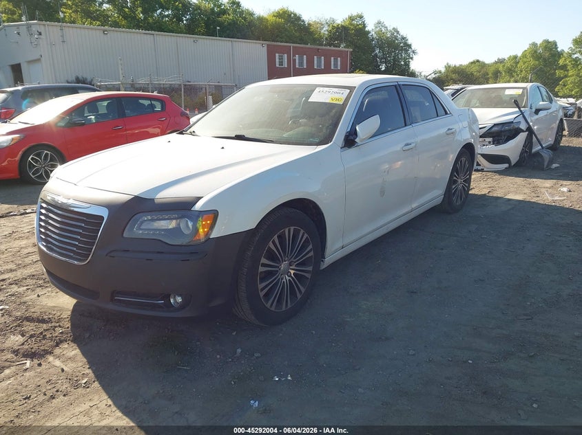 2014 Chrysler 300 VIN 2C3CCARG5EH377182 IAAI salvage auction — REAR END, Salvage Title, sold $400 on 2026-10-13 (photo 2)