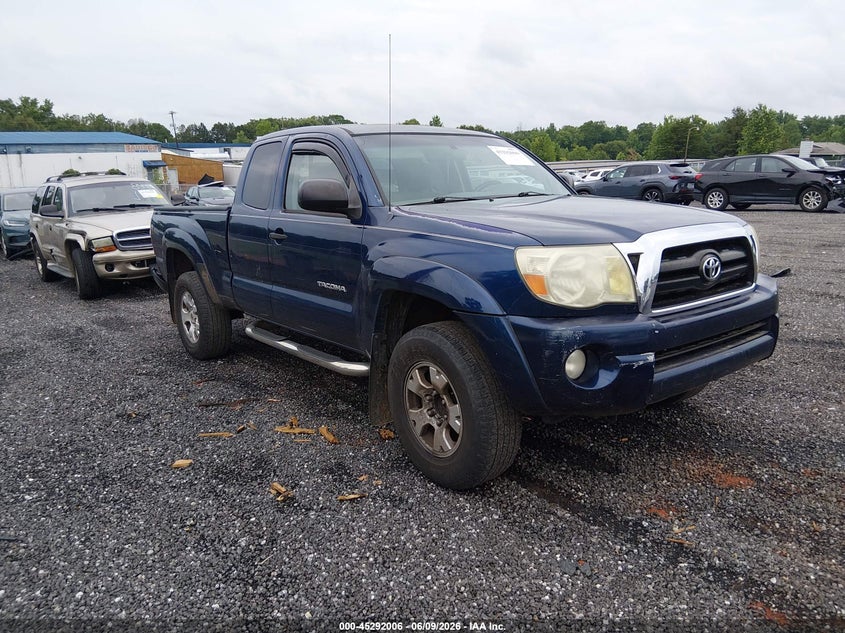 2008 Toyota Tacoma VIN 5TETU62N18Z540756 IAAI salvage auction — REAR END, Salvage (South Carolina), sold $3,025 on 2026-07-07 (photo 1)