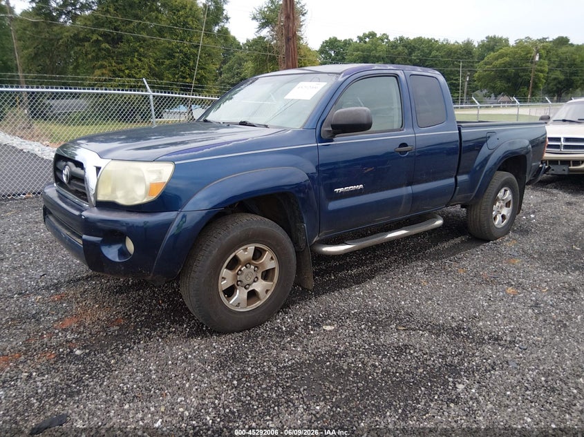 2008 Toyota Tacoma VIN 5TETU62N18Z540756 IAAI salvage auction — REAR END, Salvage (South Carolina), sold $3,025 on 2026-07-07 (photo 2)