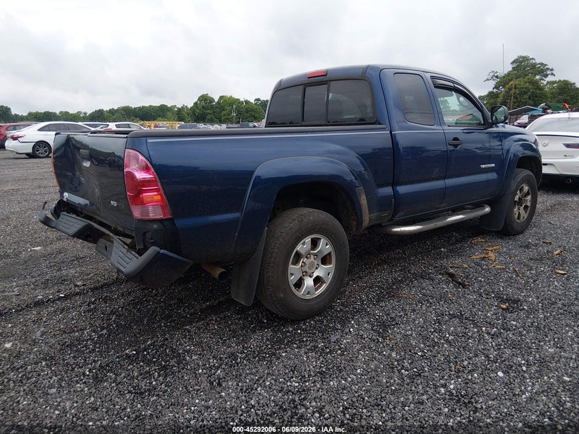 2008 Toyota Tacoma VIN 5TETU62N18Z540756 IAAI salvage auction — REAR END, Salvage (South Carolina), sold $3,025 on 2026-07-07 (photo 4)