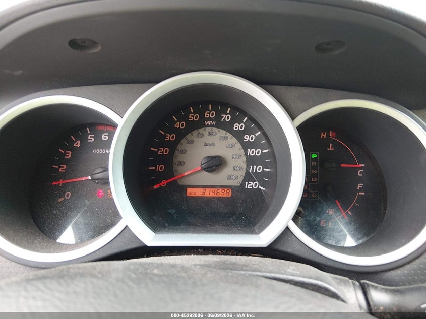 2008 Toyota Tacoma VIN 5TETU62N18Z540756 IAAI salvage auction — REAR END, Salvage (South Carolina), sold $3,025 on 2026-07-07 (photo 7)