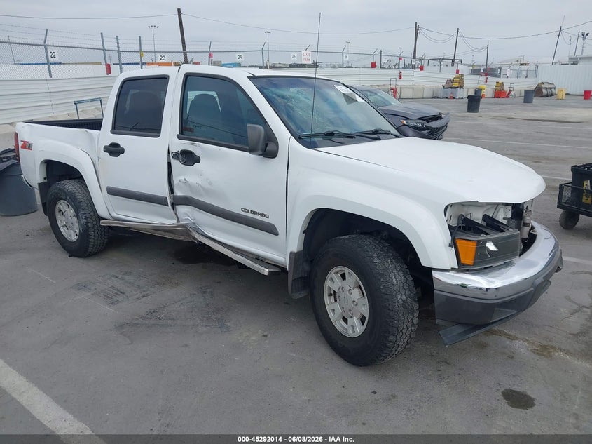 2004 Chevrolet Colorado VIN 1GCDS136148124934 IAAI salvage auction — ALL OVER, Non-Repairable (California), sold $325 on 2026-07-09 (photo 1)
