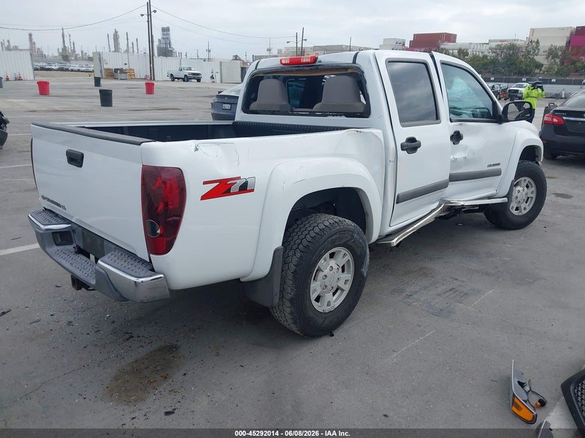 2004 Chevrolet Colorado VIN 1GCDS136148124934 IAAI salvage auction — ALL OVER, Non-Repairable (California), sold $325 on 2026-07-09 (photo 4)
