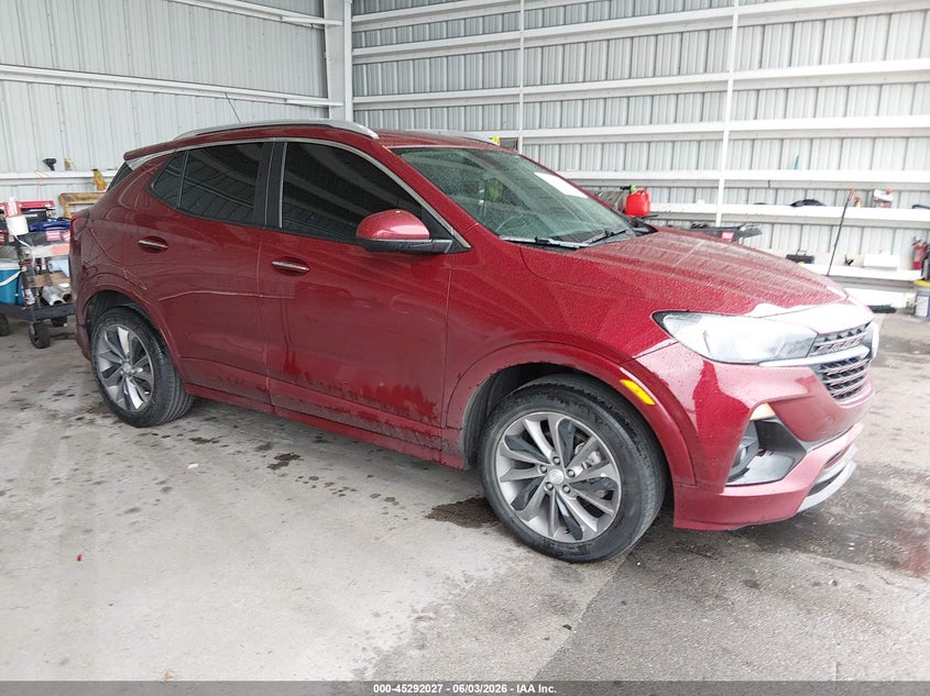 2023 Buick Encore gx VIN KL4MMDS26PB083972 IAAI salvage auction — LEFT FRONT, Salvage Title, sold $4,400 on 2026-07-09 (photo 1)