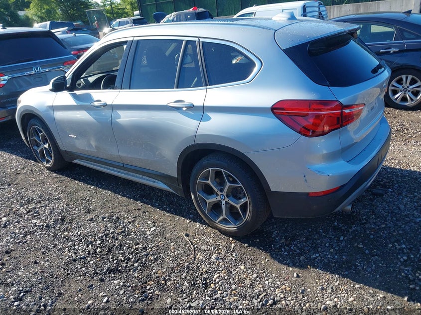2017 BMW X1 VIN WBXHT3C39H5F69483 IAAI salvage auction — LEFT SIDE, Mv-907A (New York), sold $1,750 on 2026-07-28 (photo 3)