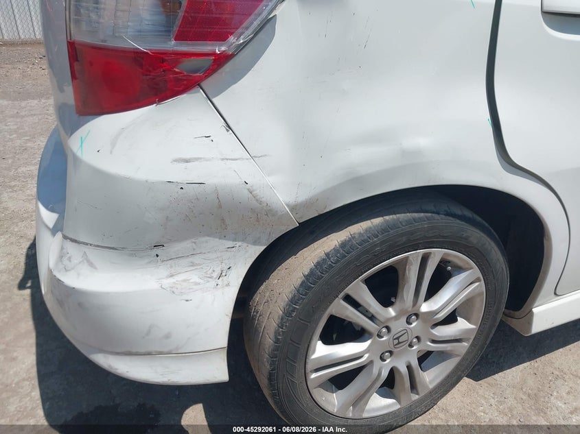 2009 Honda Fit VIN JHMGE88419C001142 IAAI salvage auction — REAR END, Clear (Oklahoma), sold $1,300 on 2026-07-09 (photo 6)