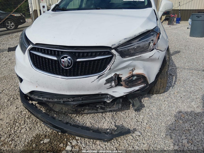 2021 Buick Encore VIN KL4CJESM6MB365116 IAAI salvage auction — FRONT & REAR, Salvage Title, sold $800 on 2026-07-24 (photo 6)