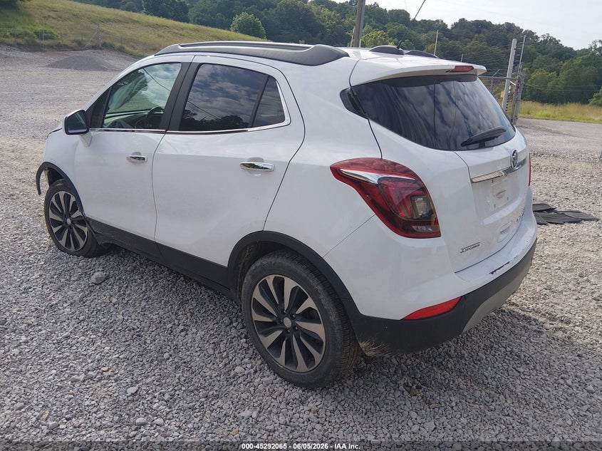 2021 Buick Encore VIN KL4CJESM6MB365116 IAAI salvage auction — FRONT & REAR, Salvage Title, sold $800 on 2026-07-24 (photo 3)