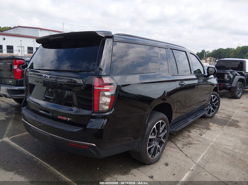 2022 Chevrolet Suburban VIN 1GNSKEKD1NR357388 IAAI salvage auction — REAR END, Salvage Title, sold $19,100 on 2026-07-31 (photo 4)