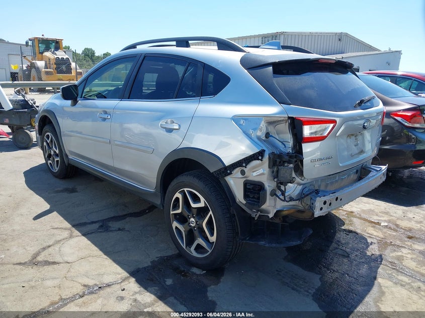 2018 Subaru Xv VIN JF2GTALC2JH290666 IAAI salvage auction — REAR END, Salvage Title, sold $6,300 on 2026-07-09 (photo 3)