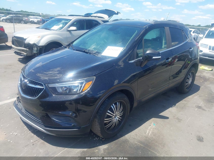 2019 Buick Encore VIN KL4CJASB1KB706006 IAAI salvage auction — RIGHT FRONT, Salvage Title, sold $125 on 2026-07-29 (photo 2)