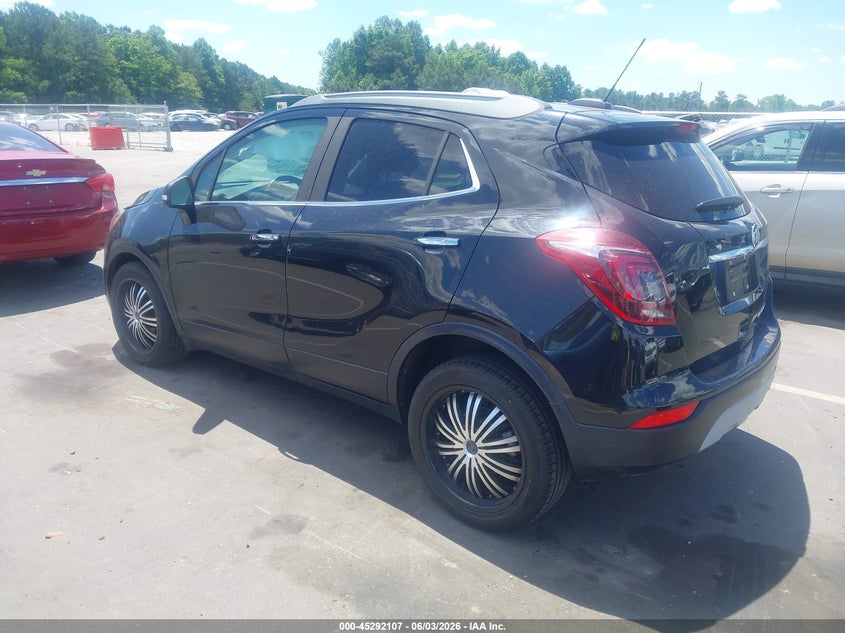 2019 Buick Encore VIN KL4CJASB1KB706006 IAAI salvage auction — RIGHT FRONT, Salvage Title, sold $125 on 2026-07-29 (photo 3)