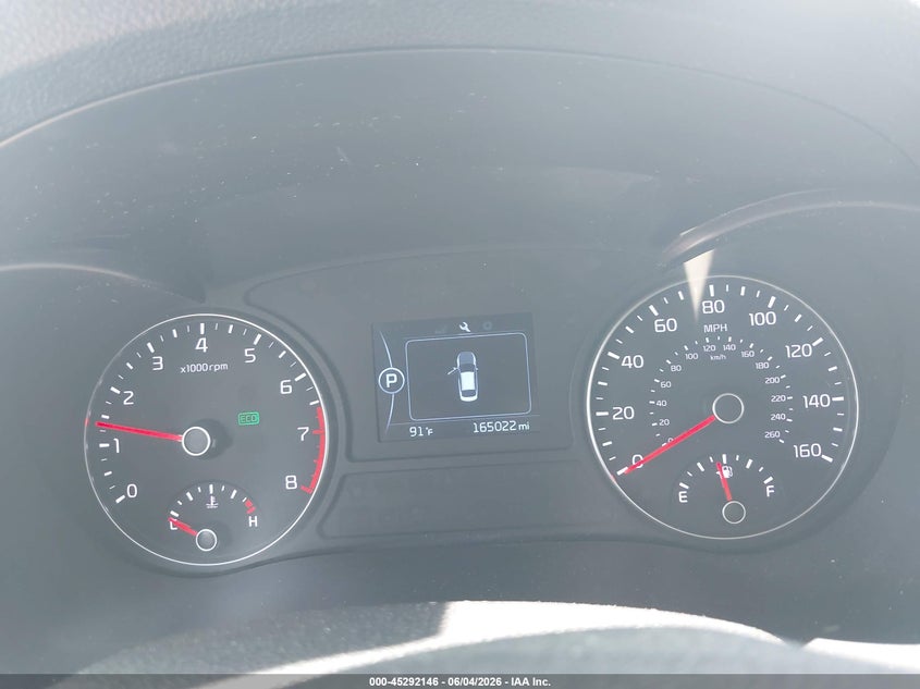 2016 Kia Optima VIN 5XXGT4L3XGG026195 IAAI salvage auction — FRONT END, Salvage Title, sold $450 on 2026-07-23 (photo 7)