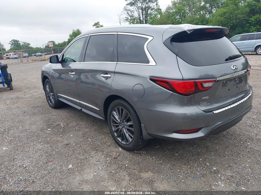 2020 Infiniti Qx60 VIN 5N1DL0MM5LC530761 IAAI salvage auction — THEFT, Salvage (Ohio), sold $9,450 on 2026-08-18 (photo 3)