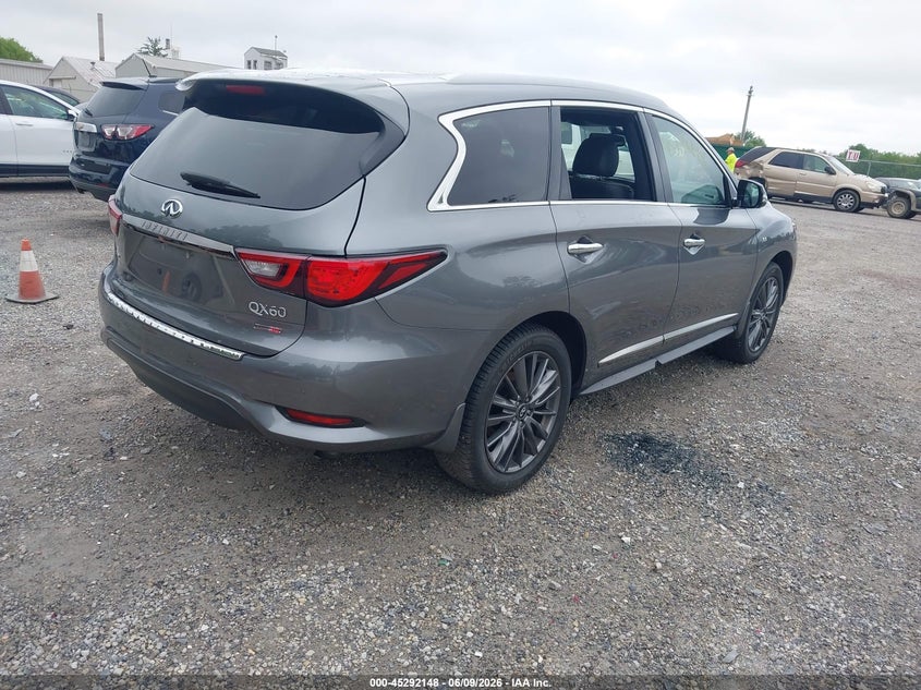2020 Infiniti Qx60 VIN 5N1DL0MM5LC530761 IAAI salvage auction — THEFT, Salvage (Ohio), sold $9,450 on 2026-08-18 (photo 4)