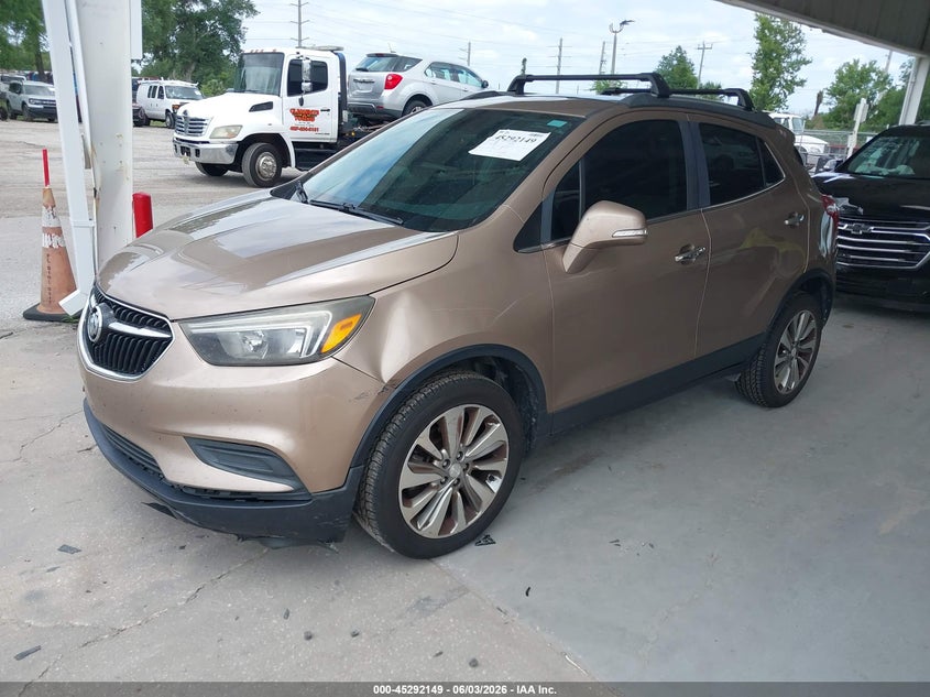 2018 Buick Encore VIN KL4CJASB5JB513873 IAAI salvage auction — NORMAL WEAR, Clear (Florida), sold $1,100 on 2026-07-08 (photo 2)